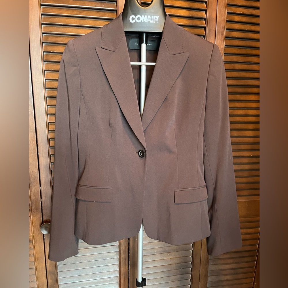 Elie Tahari Brown Blazer